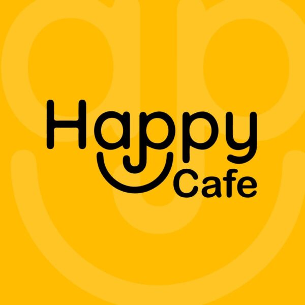 cafe wordmark logo design