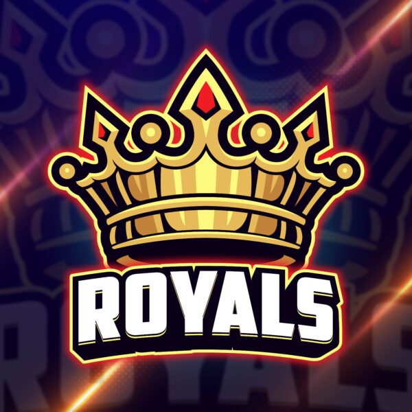 crown custom gaming logo design