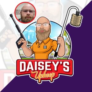 Cartoon Handyman Logo