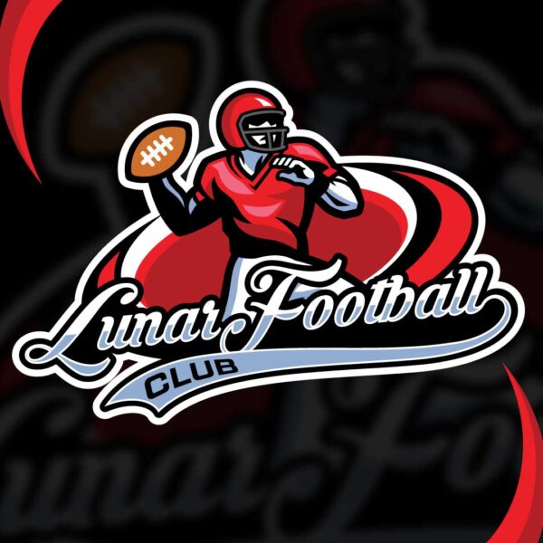 fantasy football club sports logo design