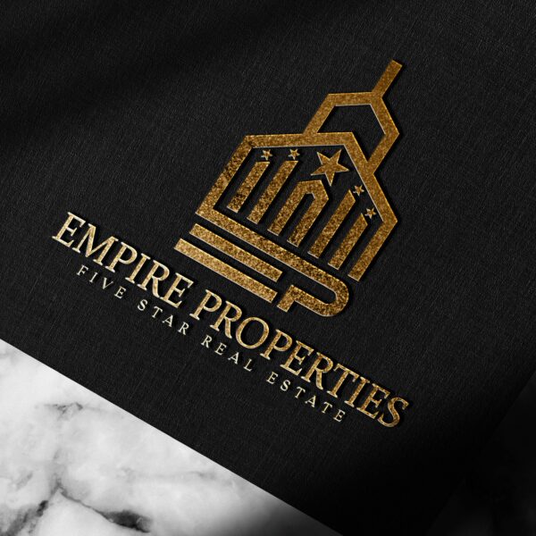 Luxury Real Estate Minimalist Logo