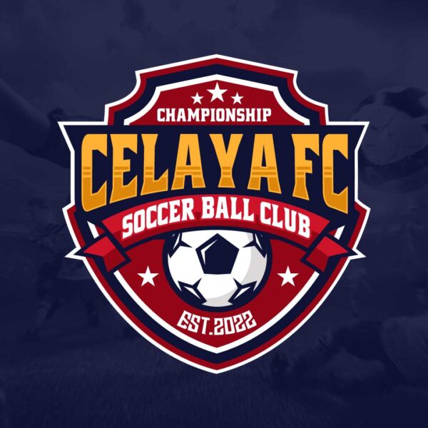 soccer emblem sports logo design