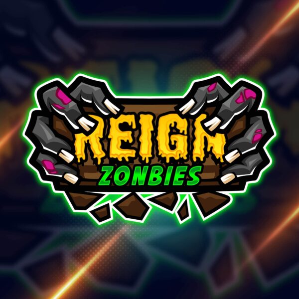 zombie custom gaming logo design