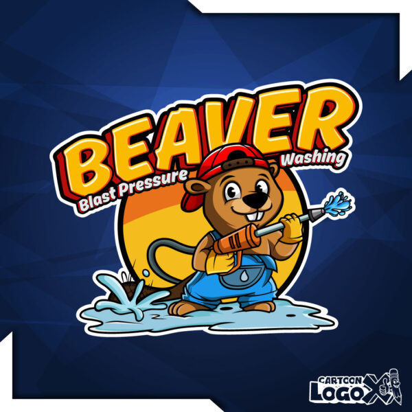 beaver pressure washing logo ideas