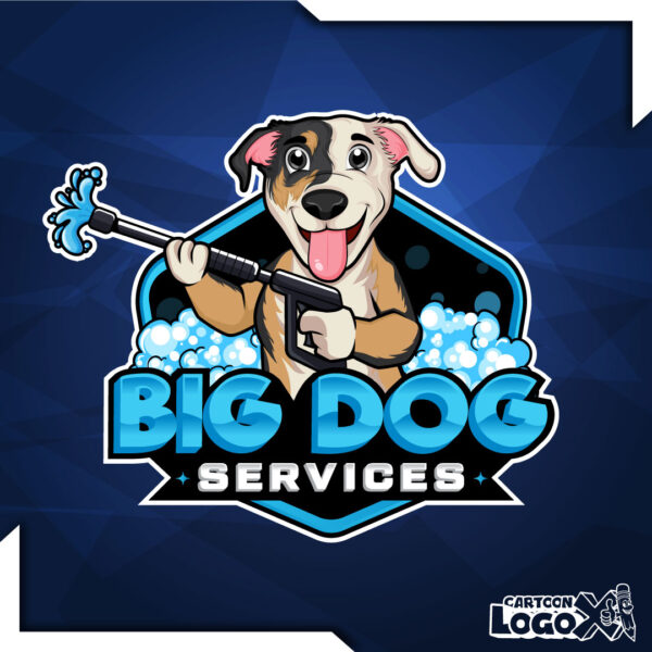 dog pressure washing logo ideas