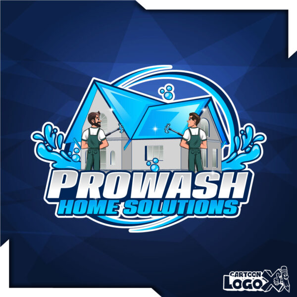 house pressure washing logo ideas