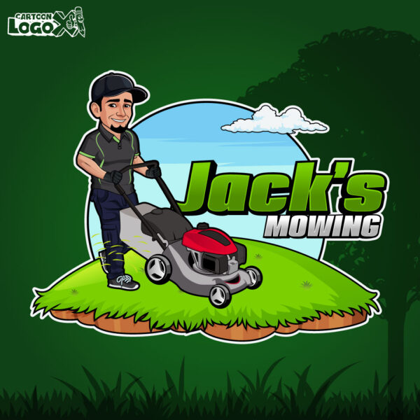 man-push-mower-cartoon-lawn-care-logo