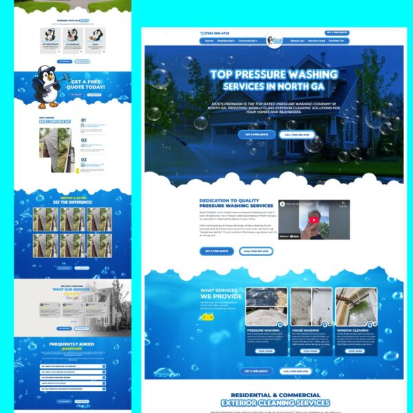 business website design