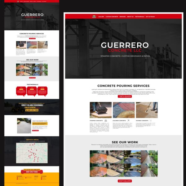 business website design