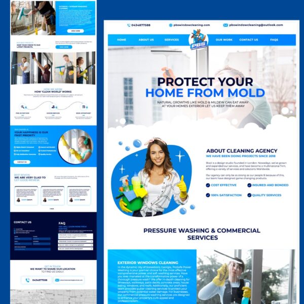 business website design